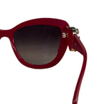 Chanel Vintage Red Heart Sunglasses
