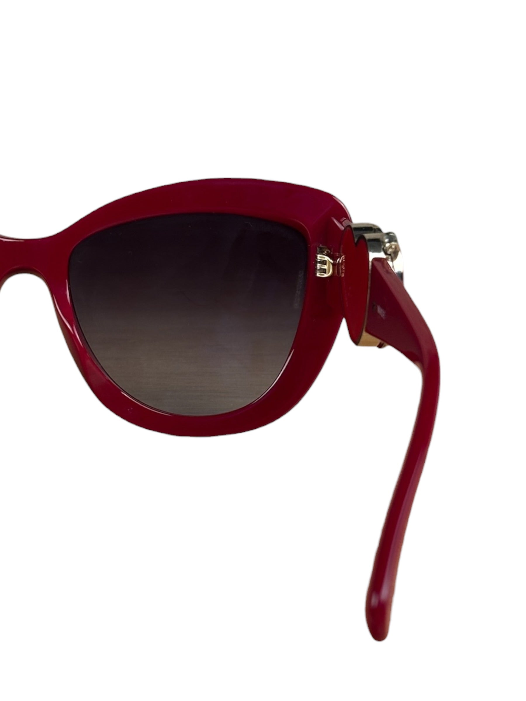Chanel Vintage Red Heart Sunglasses