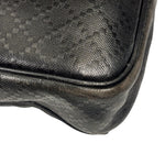 Gucci Black Leather Diamante Briefcase