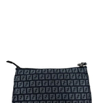 Fendi Black Zucca Vintage Pouch