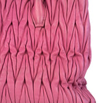 Miu Miu Pink Nappa Leather 2Way Tote Bag