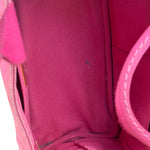 Prada Pink Canapa Canvas Handbag