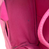 Prada Pink Canapa Canvas Handbag