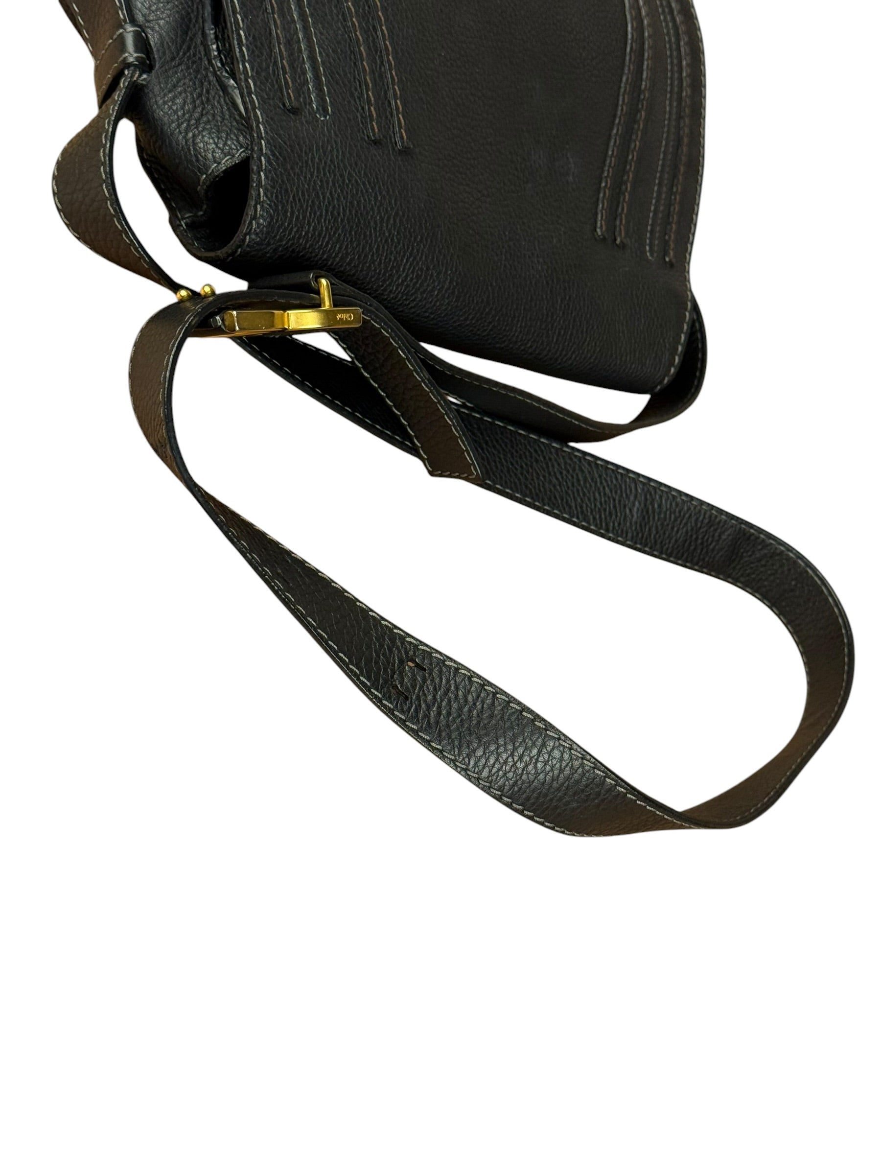 Chole Black Marcie Crossbody Bag