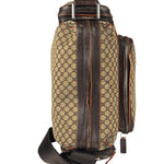 Celine Vintage Canvas Macadam Messenger Bag