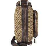 Celine Vintage Canvas Macadam Messenger Bag
