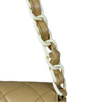 Chanel Acrylic Chain Quilted Flap Bag 1997