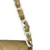 Chanel Acrylic Chain Quilted Flap Bag 1997
