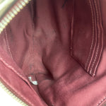 Coach Stripped Signature C Leather Clutch