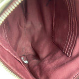 Coach Stripped Signature C Leather Clutch