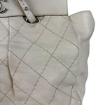 Chanel Beige Quilted Leather Tote 2009