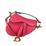 Christian Dior Pink Sanddle Micro Shoulder Bag