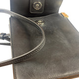 Chloe Black Suede/Leather Faye Bracelet Crossbody Bag