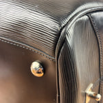 Louis Vuitton Black Epi Leather Montaigne Bowling Handbag