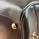 Louis Vuitton Black Epi Leather Montaigne Bowling Handbag