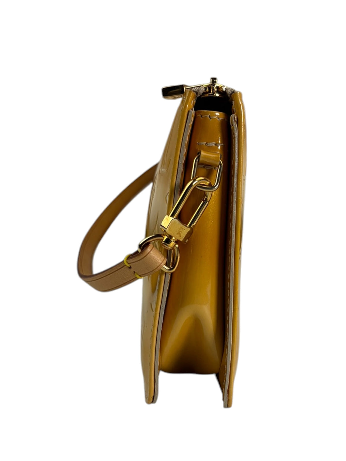 Louis Vuitton Yellow Vernis Lexington Pochette