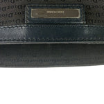 Christian Dior Black Leather Trim Canvas Dior Print Crossbody Bag
