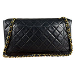 Chanel Quilted Flap Bag Black 1989