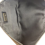 Fendi Vintage Black FF Print Pochette