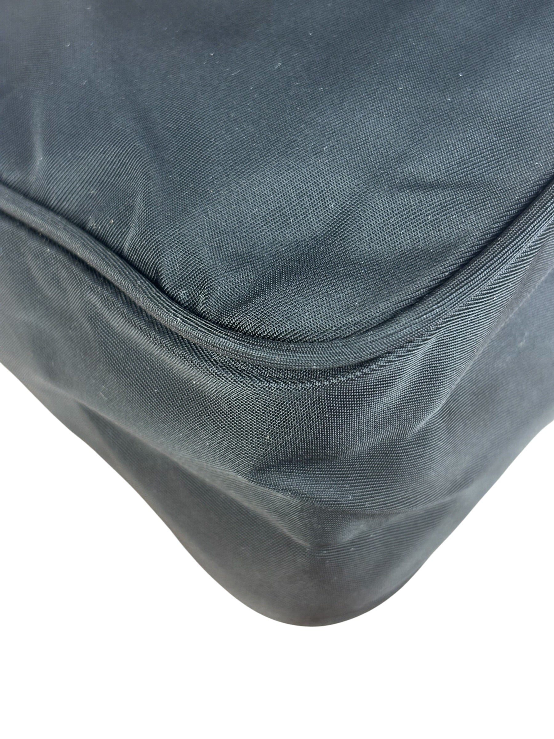 Prada Vintage Black Nylon Pochette