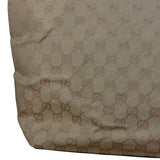 Gucci Vintage Pink Canvas Large Tote Bag
