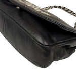Chanel Black Leather CC Mirrored Mosaic Flap Bag 2008