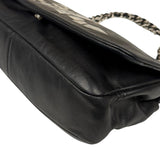 Chanel Black Leather CC Mirrored Mosaic Flap Bag 2008
