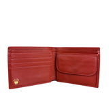 Rolex Red Leather Bifold Wallet