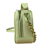 Coach Lime Nappa Leather Top Handle Bag