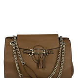 Gucci Beige Leather Emily Shoulder Bag