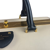 Louis Vuitton Ivory Cuir Orfevre leather Speedy Doctor 25