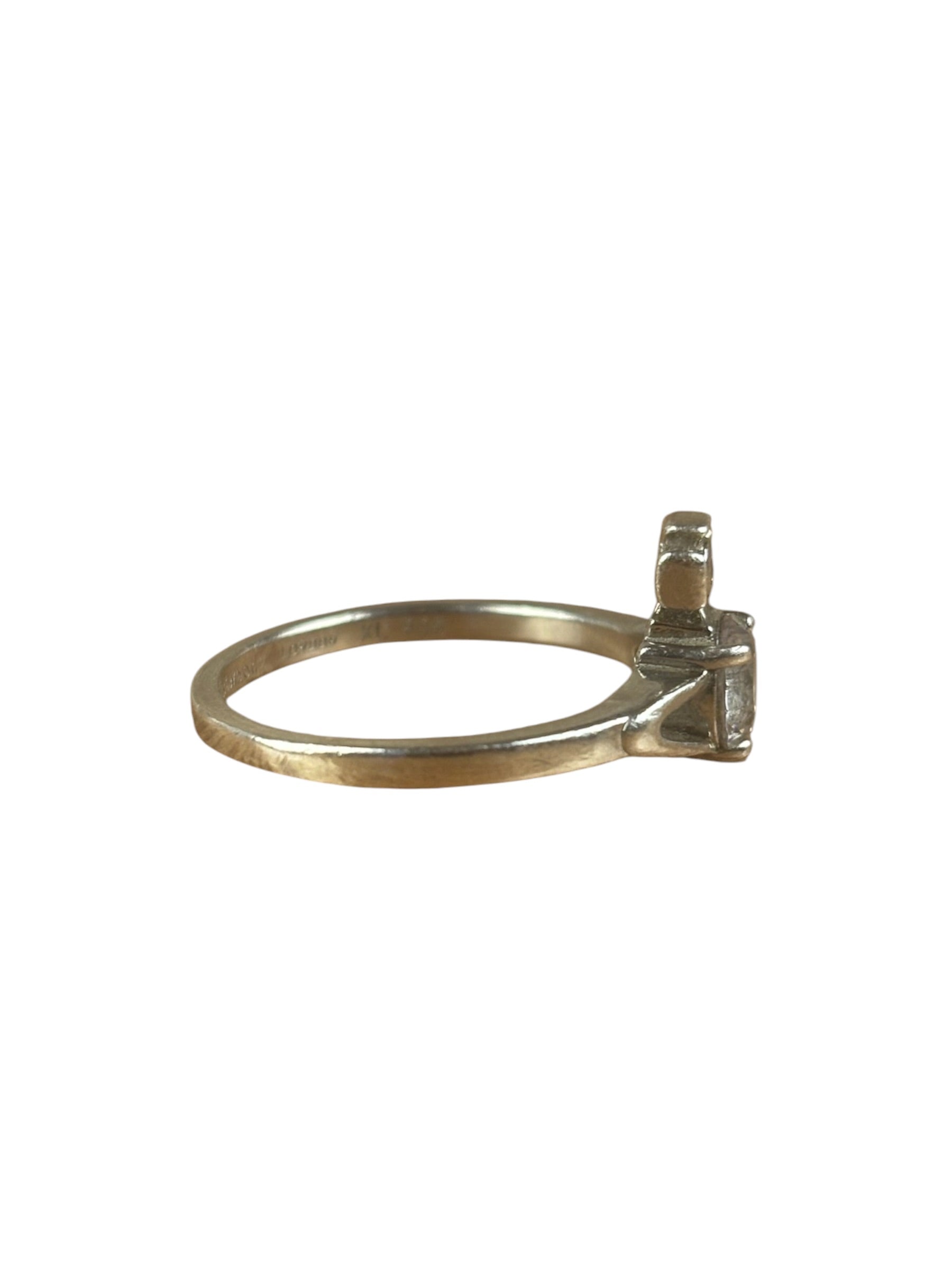 Vivienne Westwood Silver Bas Relief Ring
