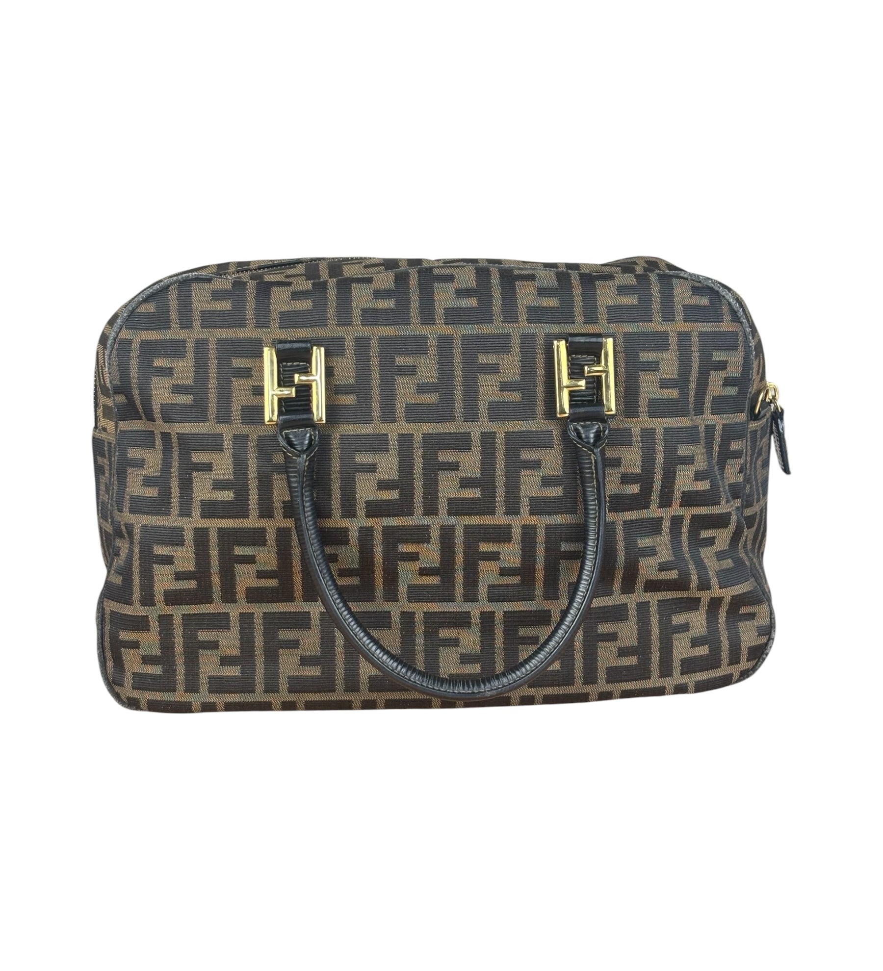 Fendi FF Zucca Vintage Bowler Handbag