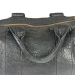 Alexander Wang Black Pebbled Leather Rocco Satchel