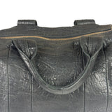 Alexander Wang Black Pebbled Leather Rocco Satchel