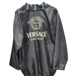 Vintage Versace Jeans Couture Black Polyester Reversible Jacket