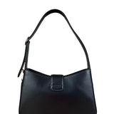 Coach Black Leather Eliza Shoulder Bag