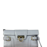 Salvatore Ferragamo Lavender Motherwell Clutch