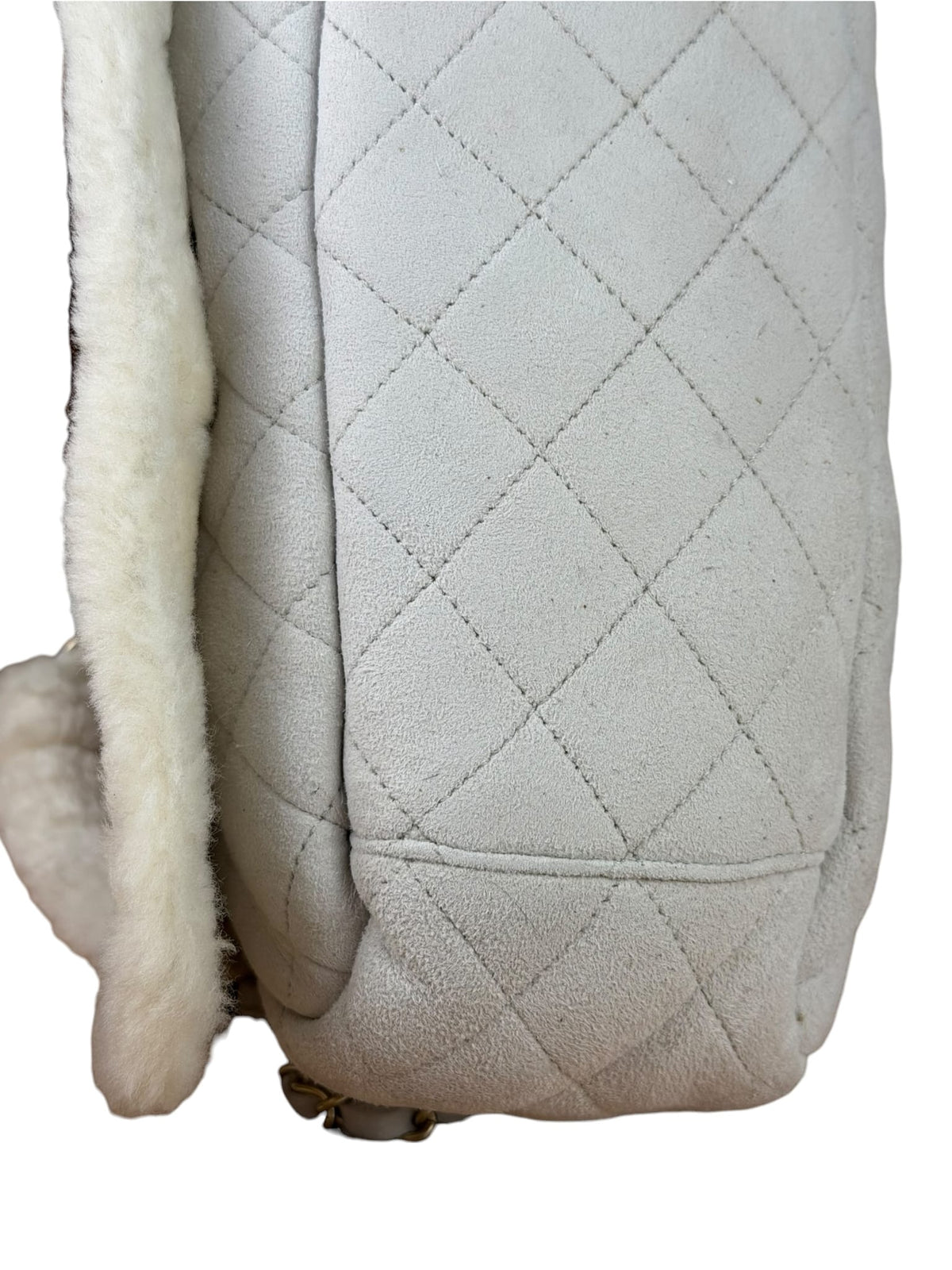 Chanel Shearling Accordion Flap Bag 2004