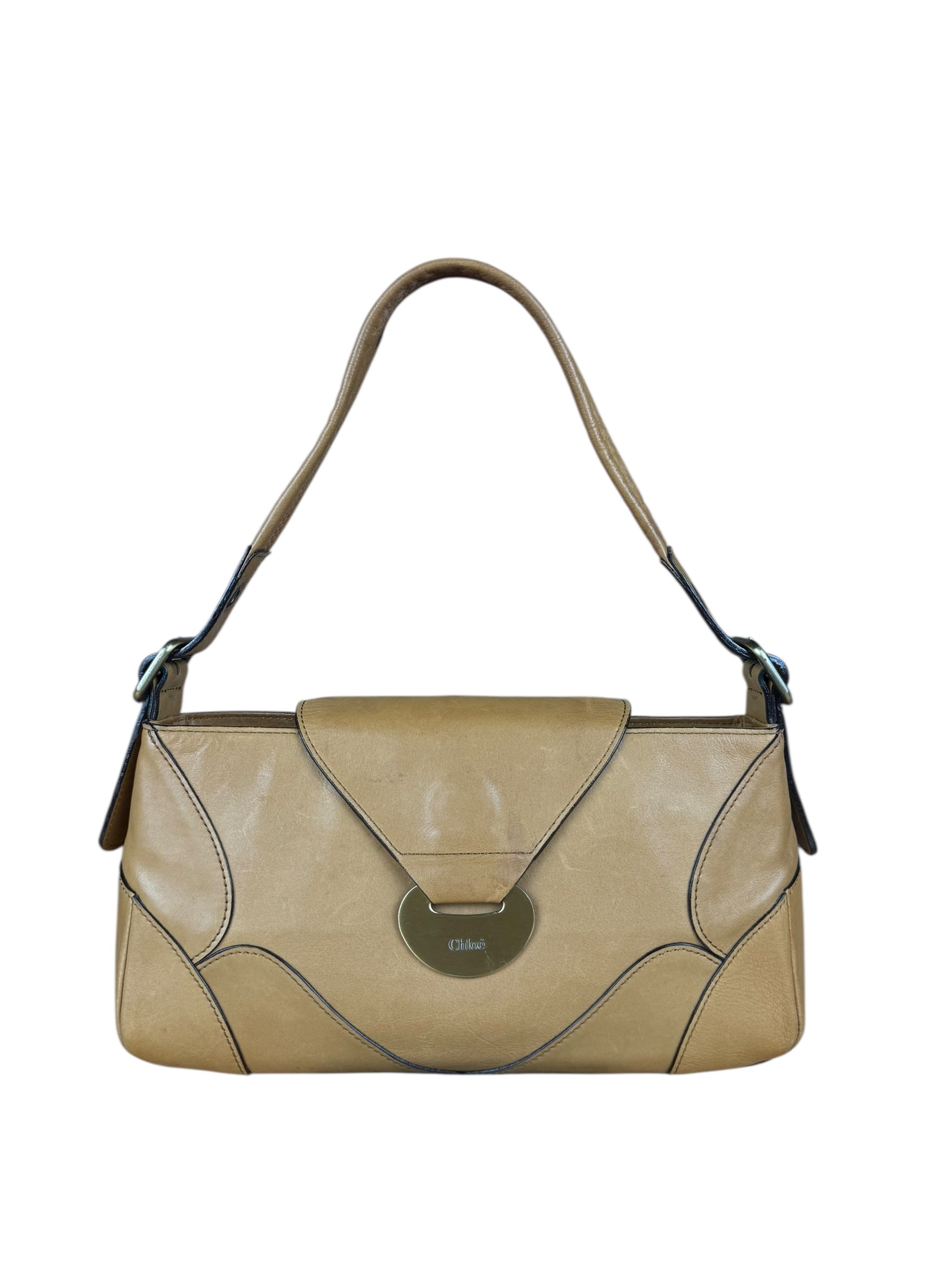 Chloé Vintage "The 99" Caramel Shoulder Bag