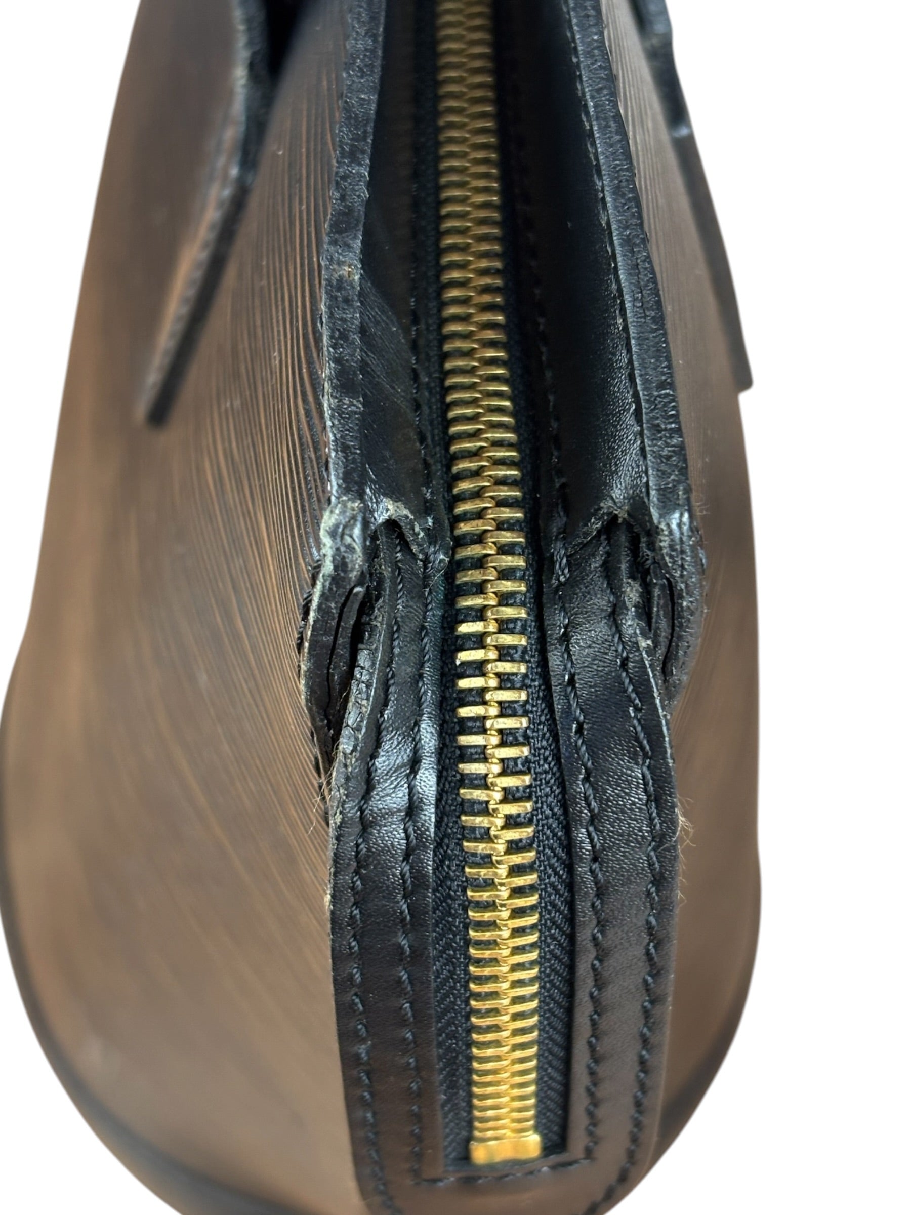 Louis Vuitton Vintage Black Epi Saint Jacques