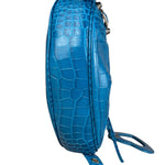 Balenciaga Lilac Croc Embossed Le Cagole XS