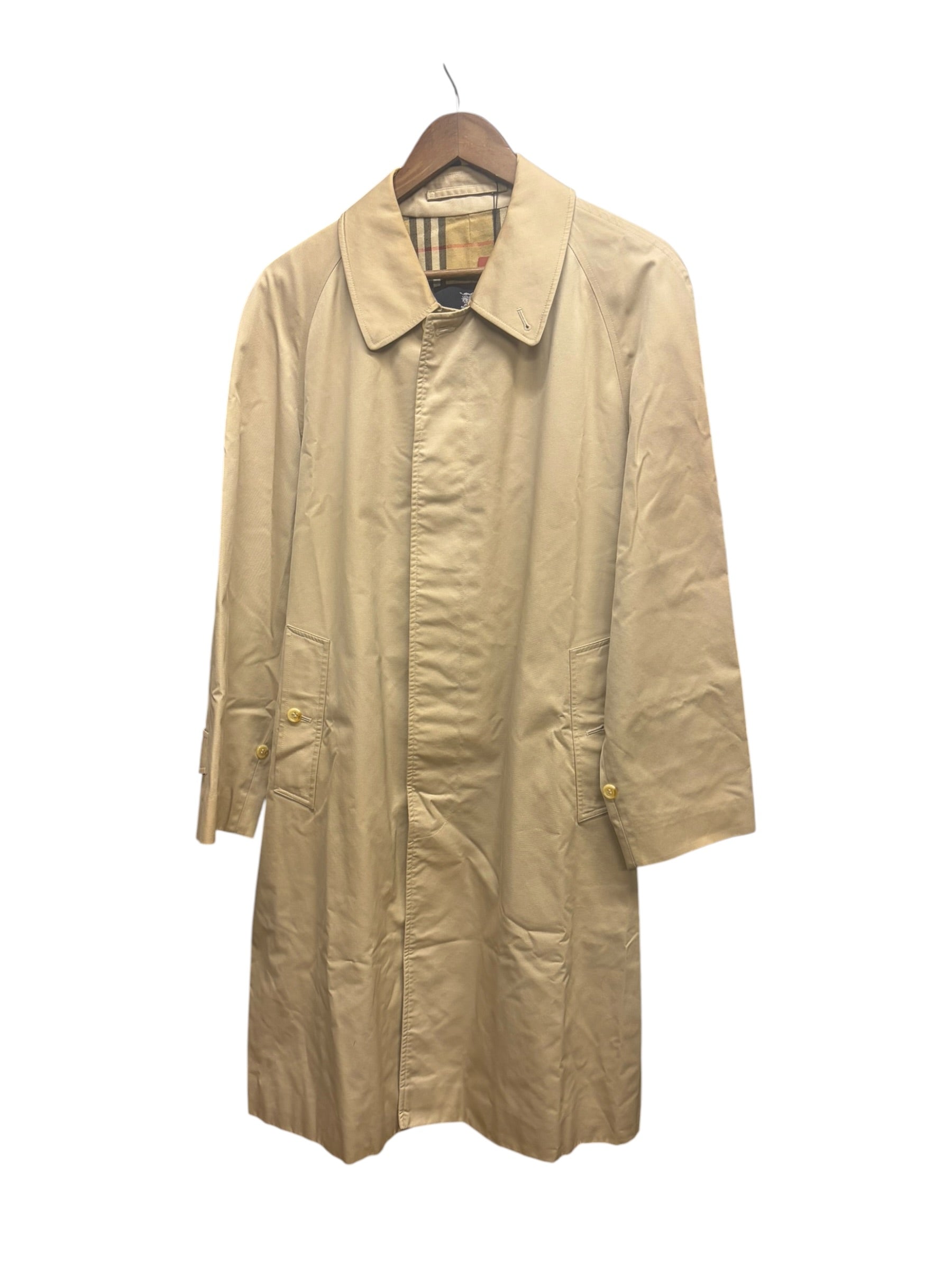 Burberrys House Check Lined Long Coat
