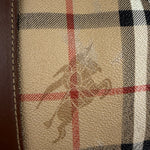 Burberry Vintage House Check Duffel Bag