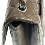 Chanel Chocolate Brown Caviar Quilted Flap Bag 2009