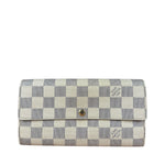 Louis Vuitton Damier Azur Sarah Long Wallet