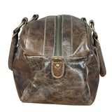 Balenciaga Vintage Brown Leather Moto Handbag