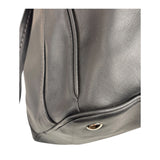 Coach Vintage Black Peyton Leather Jordan Double Zip Shoulder Bag