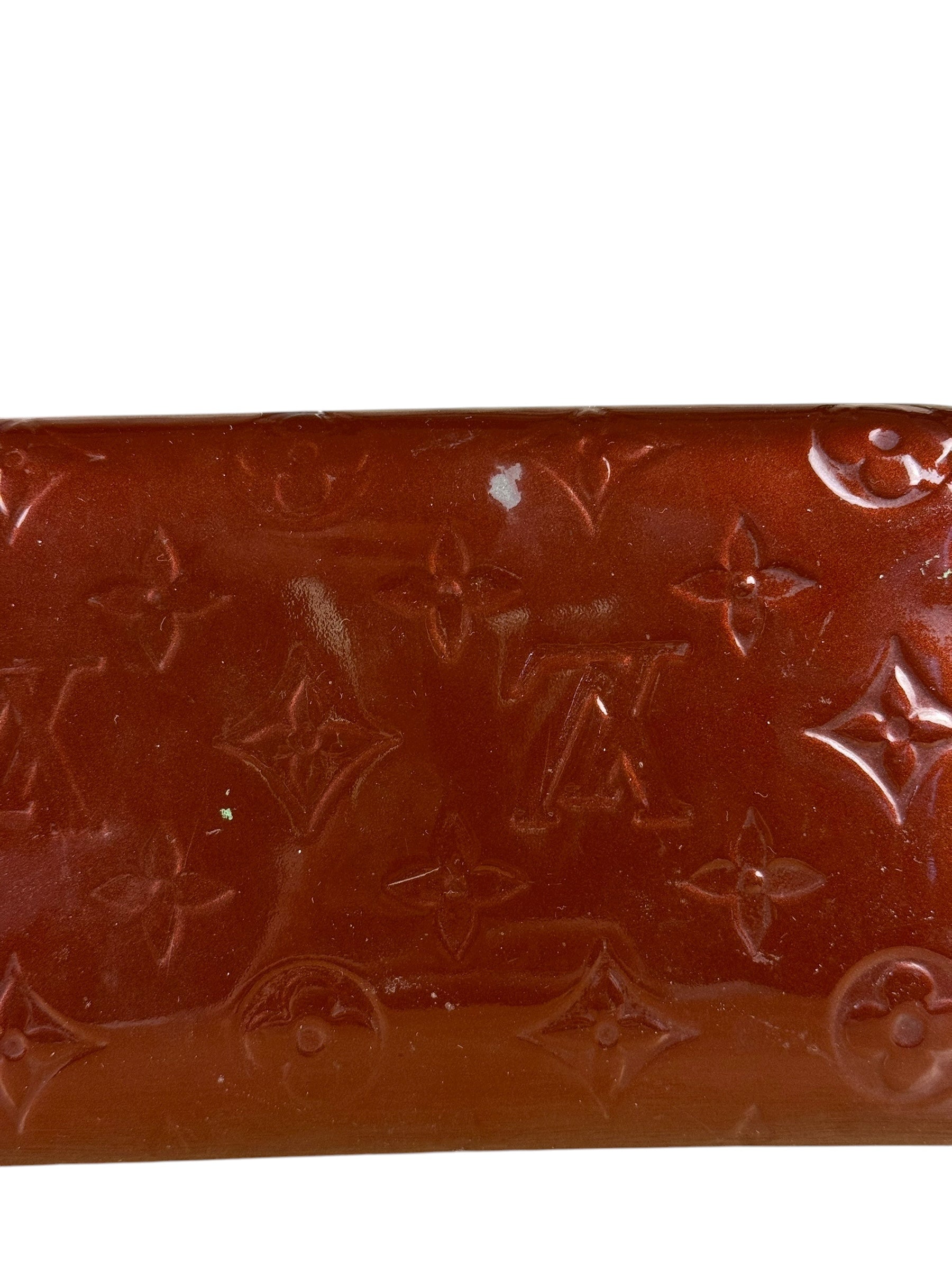 Louis Vuitton Monogram Vernis Long Wallet Amarante