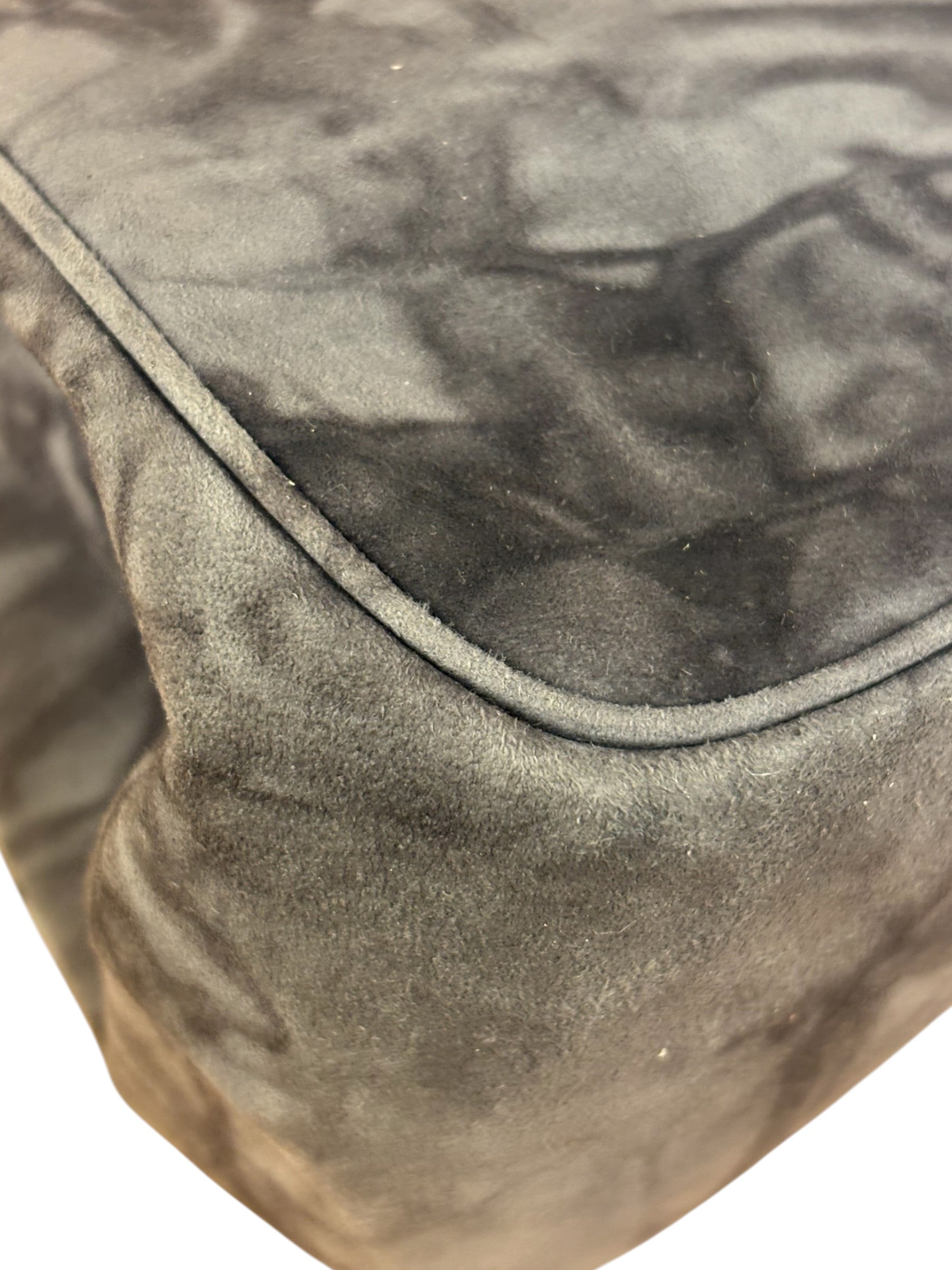 Prada Lux Grey Scamosciato Tie Dye Clutch Top Handbag